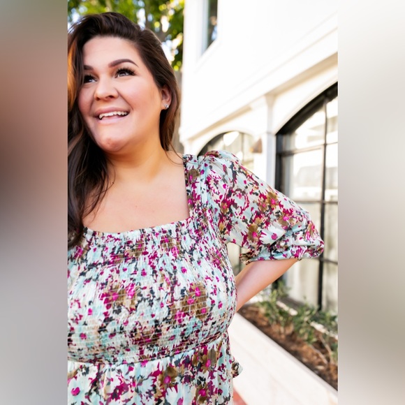 Floral Mini Dress - Picture 5 of 10